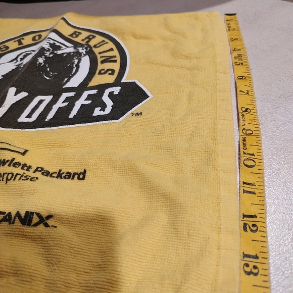Stanley Cup playoff official Boston Bruins 2019 Playoff Rally Yellow rally towel - Picture 7 of 11